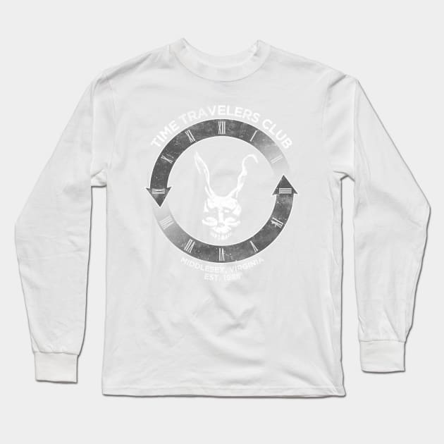 Time Travelers Club (Darko) Long Sleeve T-Shirt by alecxps